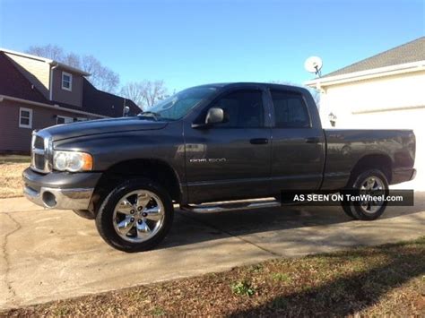 2003 Dodge Ram 1500 Slt Crew Cab Pickup 4 Door 5 7l