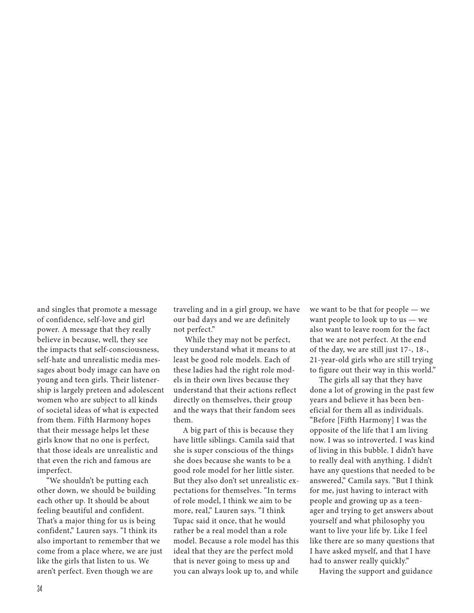 Fifthharmonynews The Girls In Naked Magazine FIFTH HARMONY