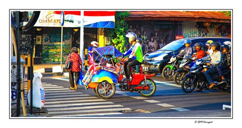 Leading Rider Malioboro Jogja Yogyakarta Indonesia Harry