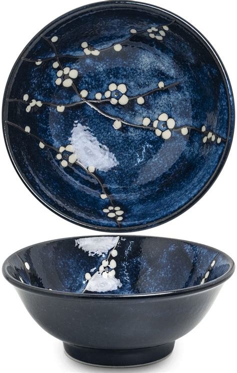 Edo Japan Ramen Bowl Hana Aoi Blue Ø 22 Cm Item No 6040851 G