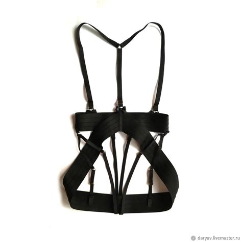 Боди-портупея с держателями для чулок в интернет-магазине Ярмарка ...