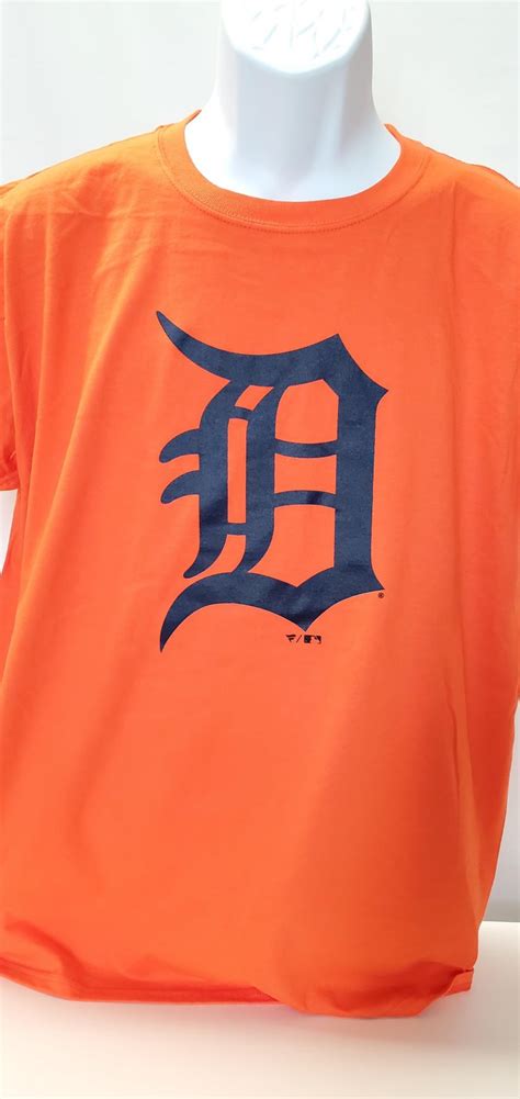 Detroit Tigers Mlb0951 Official Logo Tee 194800037394
