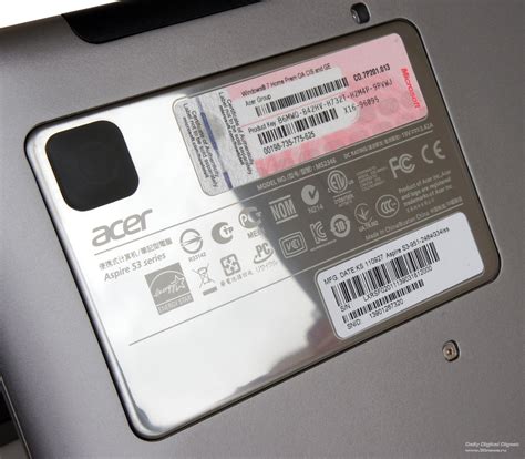 Первый серийный ультрабук в России: обзор Acer Aspire S3 / Ноутбуки и ПК