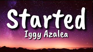 started iggy azalea lyrics chords chordify