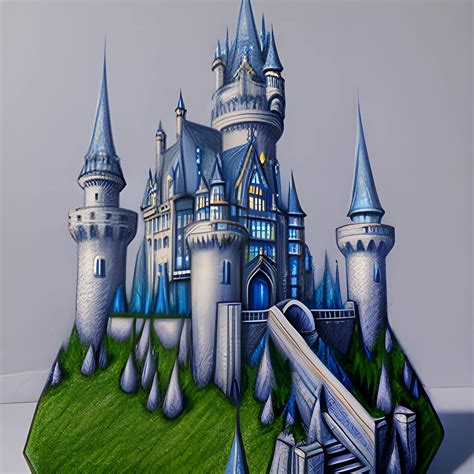 castle drawings easy 3