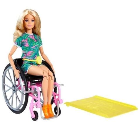 Barbie Barbie Et Son Fauteuil Roulant blonde à Prix Carrefour