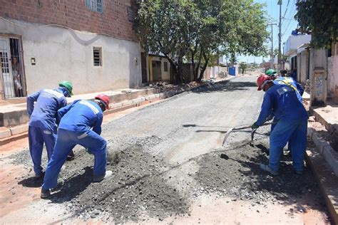 Paulista Avança Em Obras De Pavimentação E Calçamento De Ruas