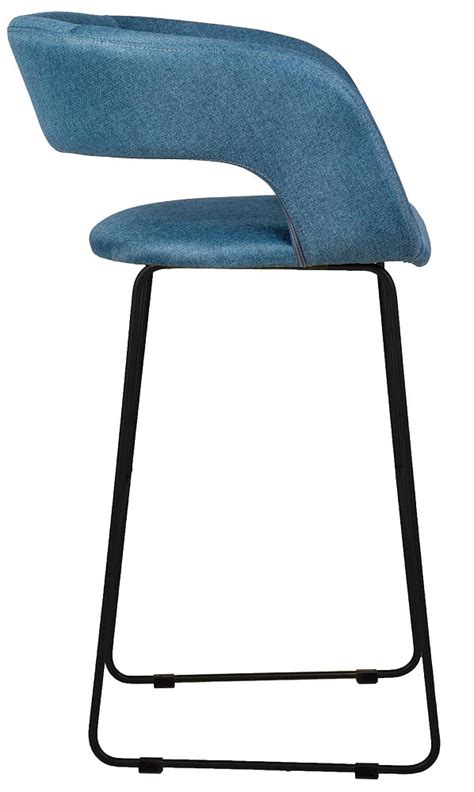 Кресло полубарное со спинкой синее Walter - купить за 5770 руб в ...