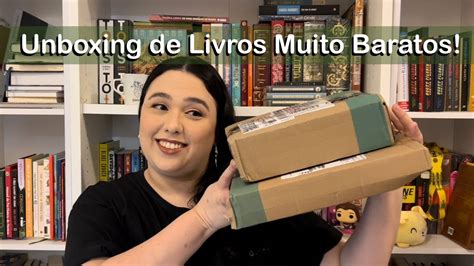 Deu A Louca Na Americanas Unboxing De Livros Muito Baratos Youtube