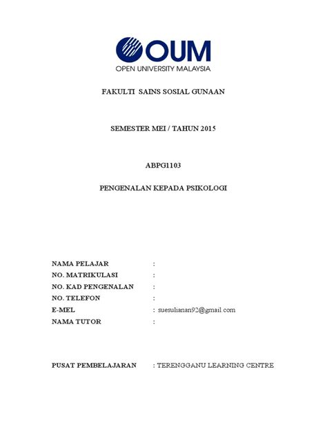 Pengenalan Psikologi Pdf