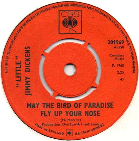 Album May the bird of paradise fly up your nose de Little Jimmy Dickens