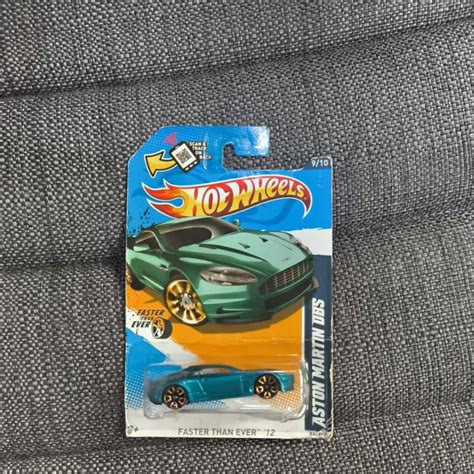 Jual Hot Wheels Aston Martin DBS HW FTE 2012 Biru Faster Than Ever Shopee Indonesia