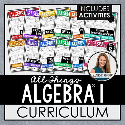 Pre-Algebra Curriculum - All Things Algebra®