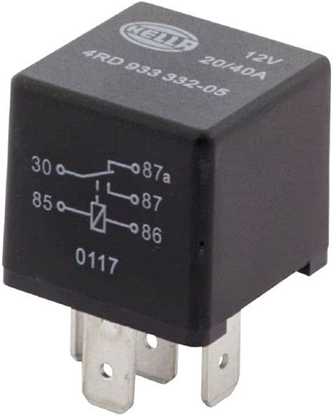 Amazon HELLA 933332051 12V 20 40 Relay Automotive