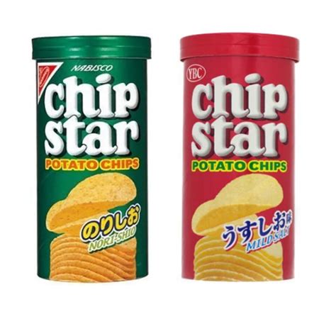 Характеристики Японские чипсы картофельные Чип Стар Chip Star Средне ...