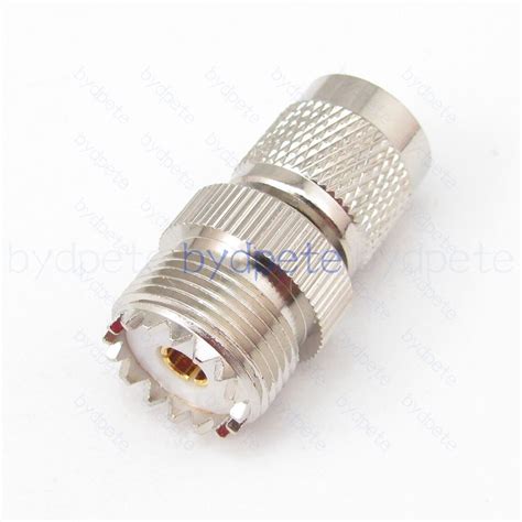 Tnc Male Plug To Uhf Female Jack Straight Rf Connector Adapter Bydpete