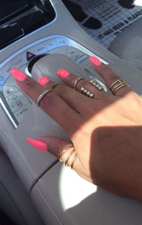 Pin By Scarlet Jonson On Nails Neon Acrylic Nails Nails Pink