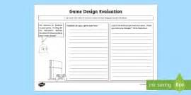 Game Mood Board Printable Worksheet For Game Design CfE