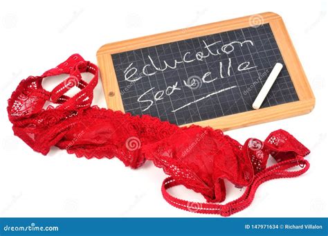 Sex Education Written In French Stock Photo Image Of French School