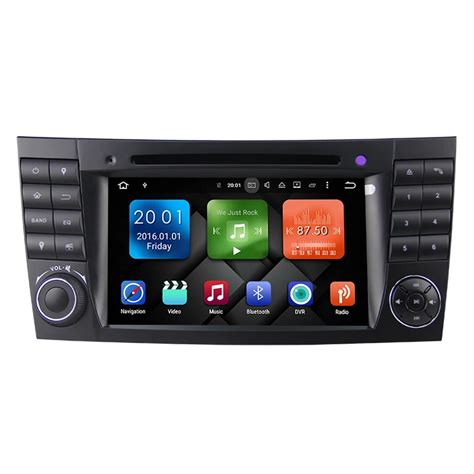 7 Android Car Multimedia Stereo GPS Navigation DVD For Mercedes Benz E