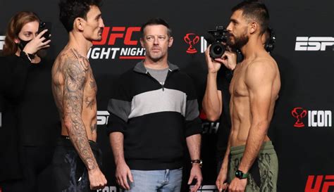 Ufc Fight Fight 197 Video Max Holloway Vs Yair Rodriguez Faceoff