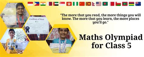 Maths Olympiad For Class 5 Exam Date Registration Syllabus