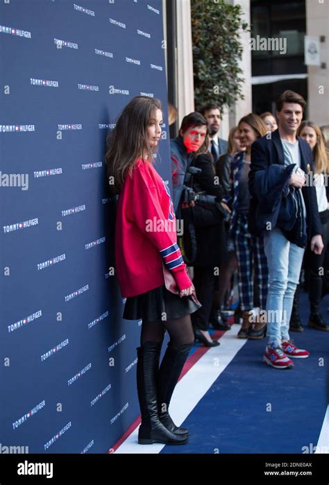 MARIE ANGE CASTA INAUGURATION DE LA BOUTIQUE TOMMY HILFIGER A PARIS