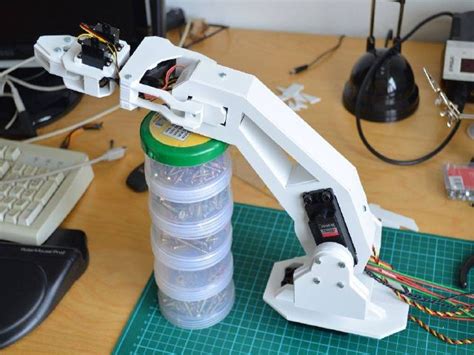 Самодельный манипулятор под управлением Arduino – RoboCraft