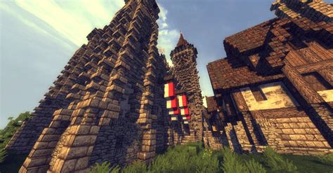 Medieval Town Hall Minecraft Map