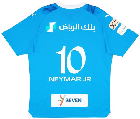 2023 24 Al Hilal Home Shirt Neymar Jr 10