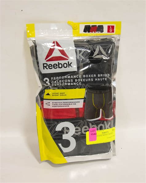 New Reebok Mens L Boxer Breifs