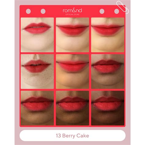 Jual Romand Zero Velvet Tint Colors Baked Velvet Shell Beach Nude Series Lip Cream