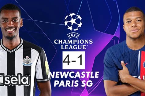 Newcastle Psg 4 1 Résumé Vidéo Des Buts Paris Tombe De Très Haut