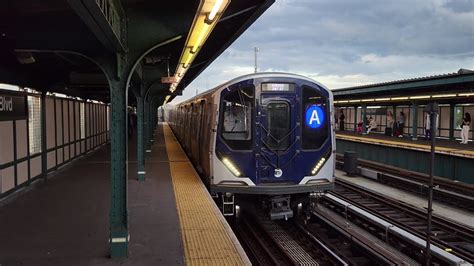 MTA New York City Subway 207th Street Bound 2021 Kawasaki R211A