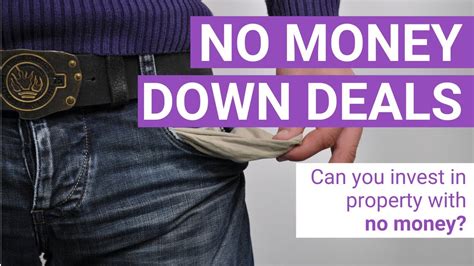 No Money Down Deals Can You Really Invest In Buy To Let Property With