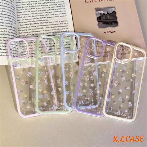 Jual Casing Lembut Transparan Bunga Segar Warna Warni Untuk Infinix Smart Pro Hot