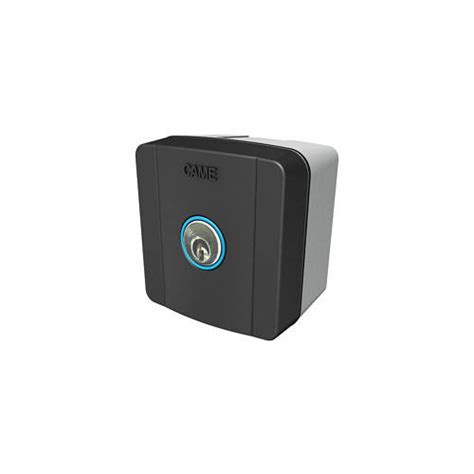 Купить Накладная кнопка-ключ с подсветкой Came SELC1FDG для ворот и ...