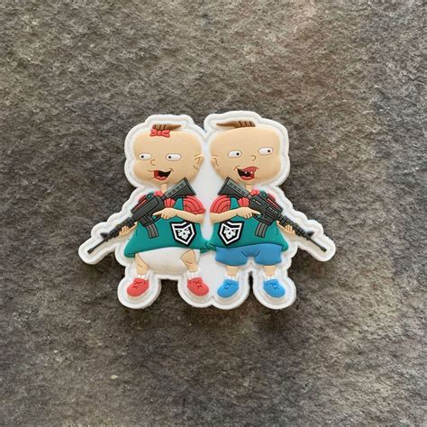 2A Rugrats: Phil and Lil PVC Patch - PatchOps