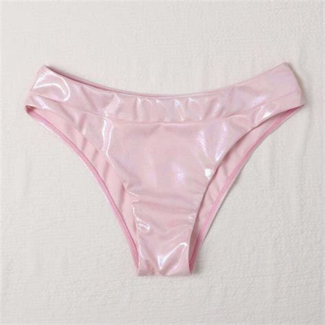 Pink Metallic Bikini Bottoms I Am Not Selling This Depop