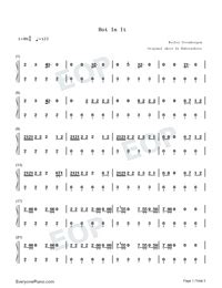 Hot In It Tiësto ft Charli XCX Free Piano Sheet Music Piano Chords