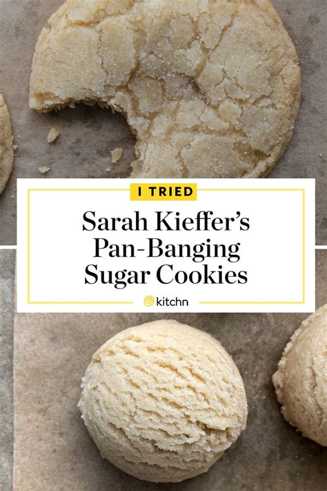 I Tried Sarah Kieffers Pan Banging Sugar Cookies To See What All The