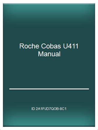 Full PDF Roche Cobas U411 Manual Telegraph