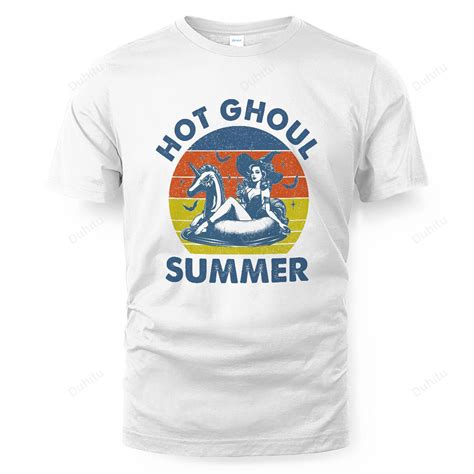 Hot Ghoul Summer Summerween Funny Halloween Summer Witch Duhitu
