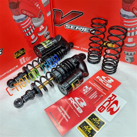 Jual Shock Shockbreaker Belakang Rcb Vs Series Black Series Premium Rx