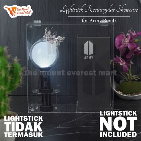 Jual Acrylic Showcase Box Display Akrilik Untuk Lightstick Bts Crown