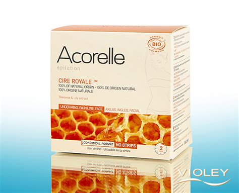 Acorelle Hair Removal Wax Cire Royal Armpits Bikini Zone Face 100 G
