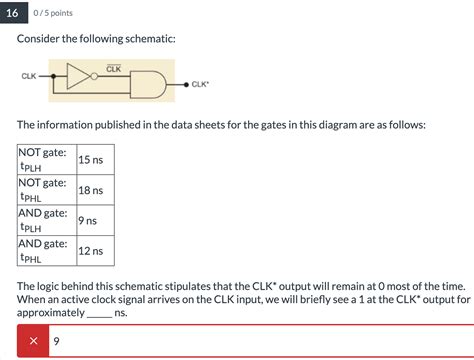 Solved Consider the following schematic: The information | Chegg.com