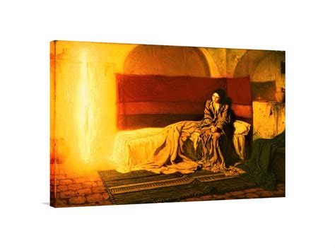 Henry Ossawa Tanner The Annunciation 1898 Canvas Art Print Famous