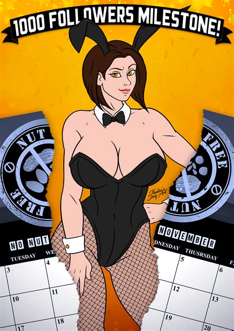 Followers Milestone No Nut November By Hersheys Hentai Foundry