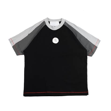 double layer sleeve tee blackgrey corporate